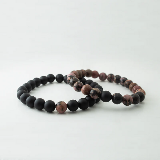 BLACK LINE RHODONITE X MATT BLACK